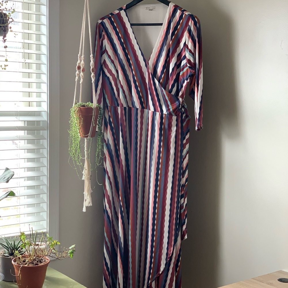 Woman’s Wrap-Around Dress